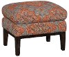 Serapi Patriot Blue & Red Chair & Ottoman - Silas-3