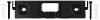 OMNIJEWL,CTR-BKT,EA Bose OmniJewel Center Channel Wall Bracket - Black