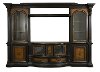 Brown 6 Piece Traditional Entertainment Center - Grand Estates