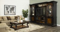 Brown 6 Piece Traditional Entertainment Center - Grand Estates-2