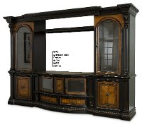 Brown 6 Piece Traditional Entertainment Center - Grand Estates-4