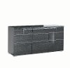 KJVR610KT/BUFFET Clearance Gray Modern Buffett - Versilia Collection