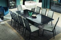 5PC:KJVR/DINING Gray 5 Piece Modern Dining Set - Versilia Collection