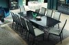 7PC:KJVR/DINING Clearance Gray 7 Piece Modern Dining Set - Versilia Collection