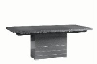 KJVR6/TABLE Gray Modern Dining Table - Versilia Collection