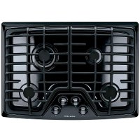 electrolux ceramic black glass gas cooktop