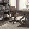 Clearance Upholstered Office Chair on Wheels - Bellamy