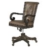 Upholstered Office Chair on Wheels - Bellamy-2