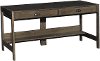 EB142HK Haiku Brown Modern Wood Desk - Urban Options-1