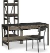 EB142HK Haiku Brown Modern Wood Desk - Urban Options-2