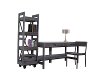 EB140DW Modern Dove Gray Bookcase - Urban Options-2
