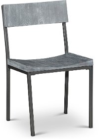 EB143DW Dove Gray Modern Office Chair - Urban Options
