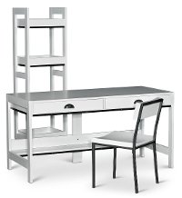 EB143AW Modern White Office Chair - Urban Options