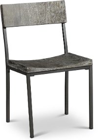 EB143BKW Modern Blackwash Office Chair - Urban Options