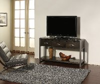 60 Inch Charcoal Modern TV Stand - Mar Vista-3