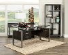 64 Inch Charcoal Modern Office Desk - Mar Vista-2