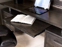 Charcoal 64 Inch Modern Office Desk - Mar Vista-5