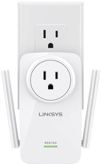 RE6700 Linksys RE6700 AC1200 AMPLIFY Dual-Band Wi-Fi Range Extender