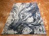 5 x 8 Medium Gray and Blue Rug - Illusions-2