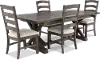 Paladin Charcoal 5 Piece Dining Set