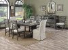 Clearance Charcoal 7 Piece Dining Room Set - Paladin