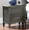 Gray Casual Classic Nightstand - Garcia