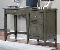Gray Casual Classic Writing Desk - Garcia