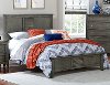 Gray Casual Classic Twin Bed - Garcia