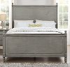 Clearance Classic Antique Gray Full Size Bed - Aviana