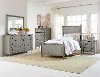 Classic Antique Gray 6 Piece Twin Bedroom Set - Aviana-2