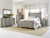 Classic Antique Gray 6 Piece Full Bedroom Set - Aviana-2