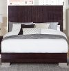 Plum Brown Modern Full Size Bed - Moritz-1