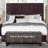 Plum Brown Modern Full Size Bed - Moritz-2