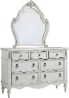 Clearance Antique White Traditional Dresser - Giselle
