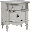 Clearance Antique White Traditional Nightstand - Giselle