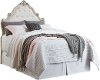 Antique White Traditional Twin Bed - Giselle-2