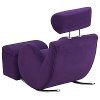 Purple Fabric Kids Lounge Rocker and Storage Ottoman-3