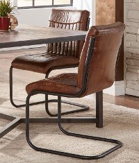 Aviator Brown Dining Chair - Studio 16