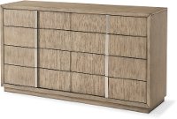 Modern Driftwood Gray Dresser - Melbourne