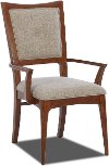 Clearance Linen Upholstered Arm Chair - Simply Urban