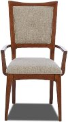 Linen Upholstered Arm Chair - Simply Urban-2