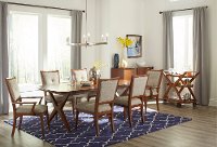 Brown Cherry 5 Piece Dining Set - Simply Urban