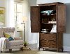 Rustic Classic Cherry Brown Armoire - Mill Creek-2