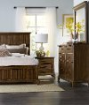 Cherry Brown Classic 6 Piece Queen Bedroom Set - Mill Creek-3