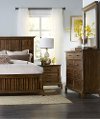Cherry Brown Classic 6 Piece King Bedroom Set - Mill Creek-2