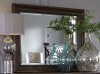 Cordovan Brown Traditional Mirror - Lucca