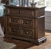 Clearance Cordovan Brown Traditional Nightstand - Lucca