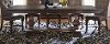Cordovan Brown Dining Table - Lucca Collection