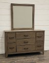 Contemporary Brown Dresser - Cottonwood Creek-2