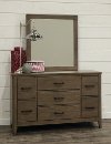Contemporary Brown Dresser - Cottonwood Creek-3